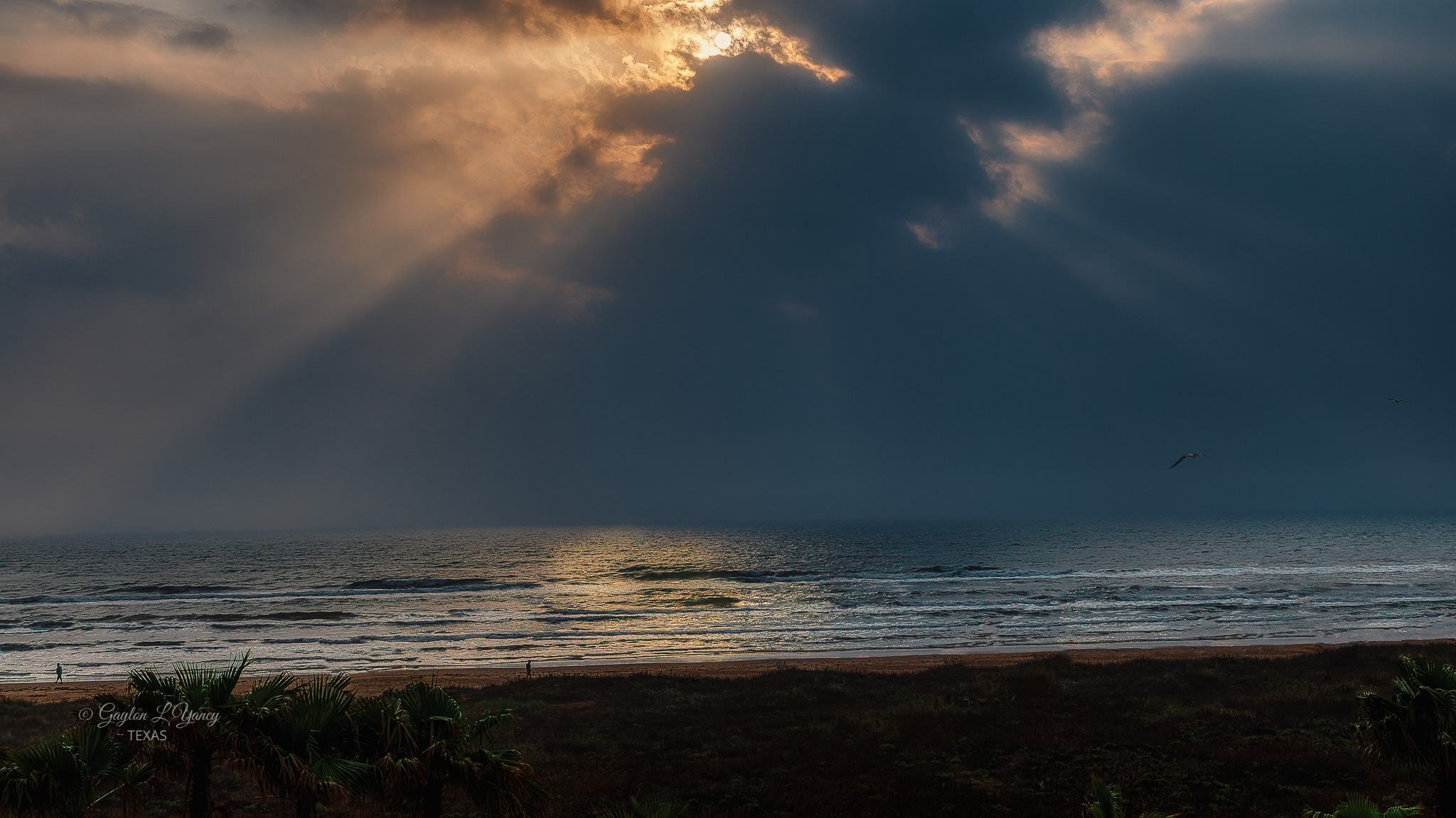 South Padre Island beach view